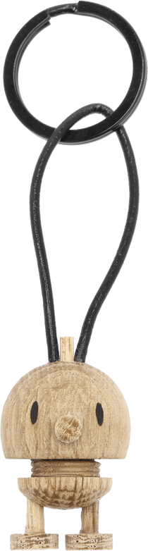 Hoptimist Nyckelring Bumble - Raw oak 1,5x3cm