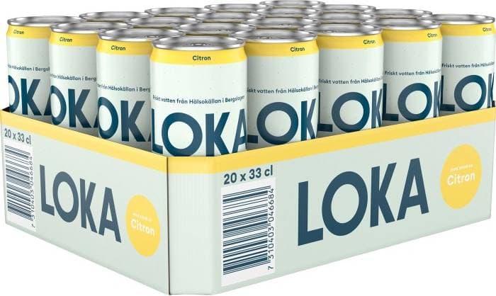 LOKA Citron 33cl 20st
