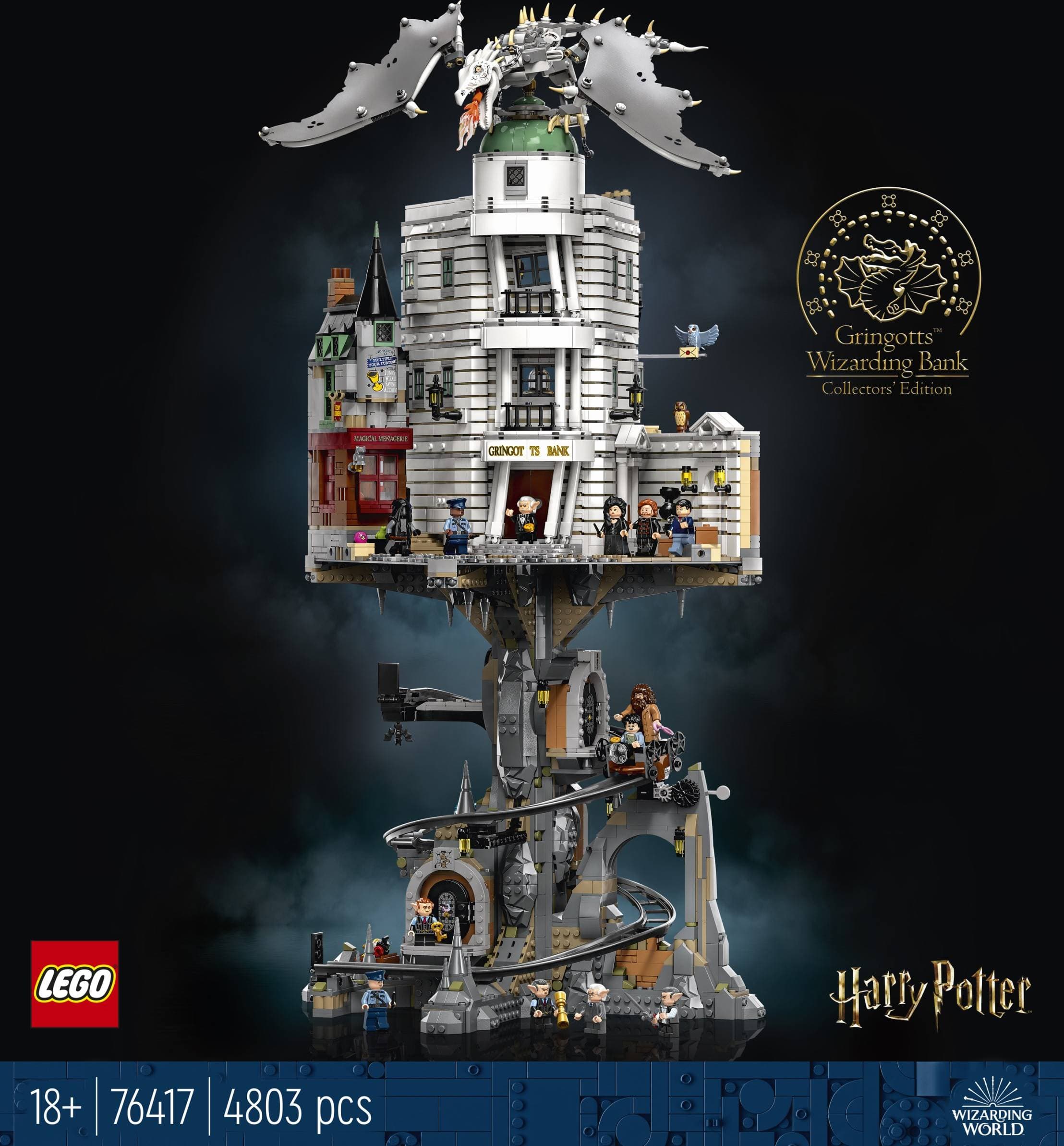 LEGO Harry Potter Gringotts Wizarding Bank Collectors Edition 76417