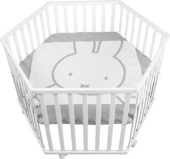 Roba Sexkantig Lekpark i Trä Miffy