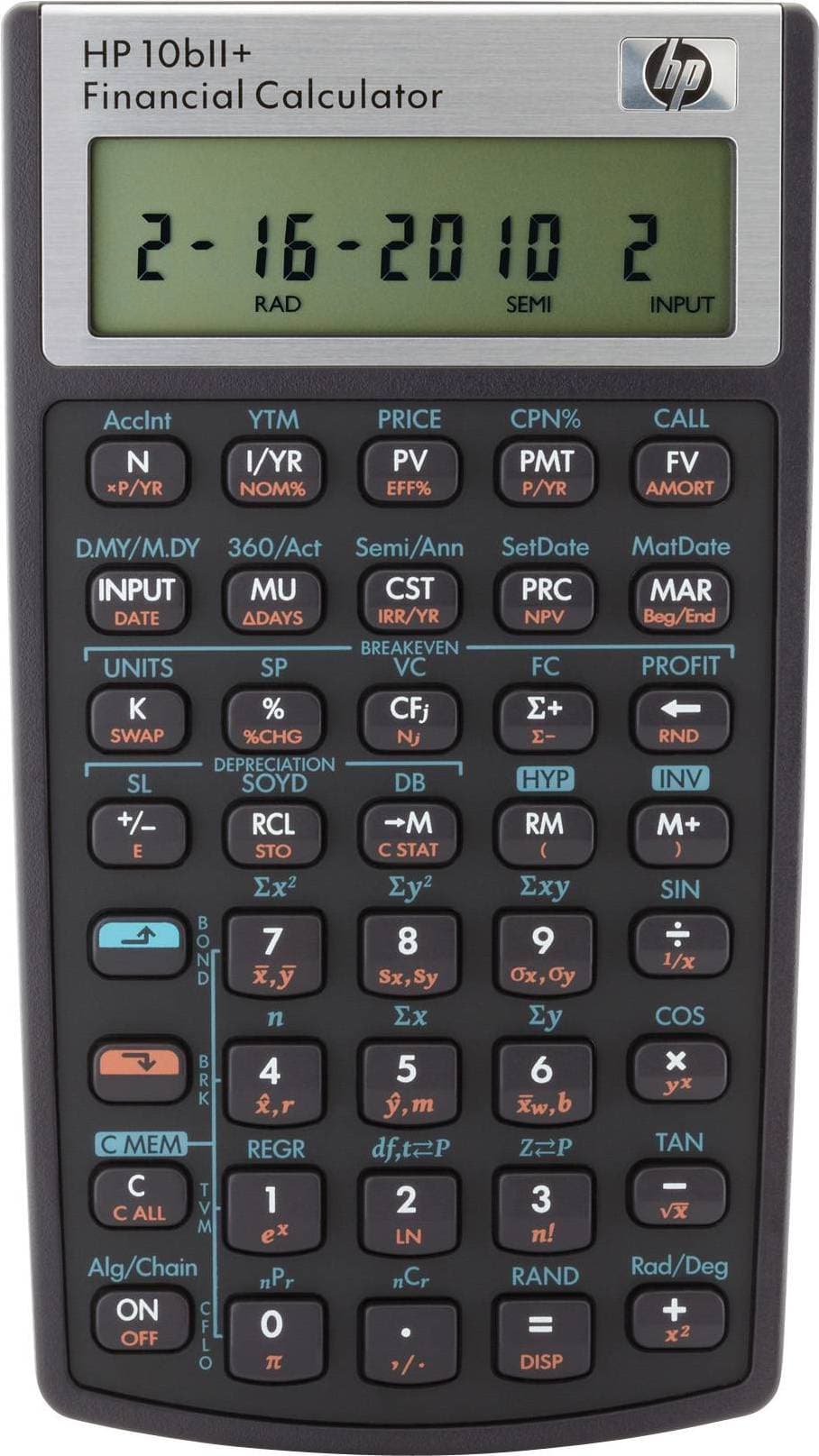HP 10bII+ Financial Calculator