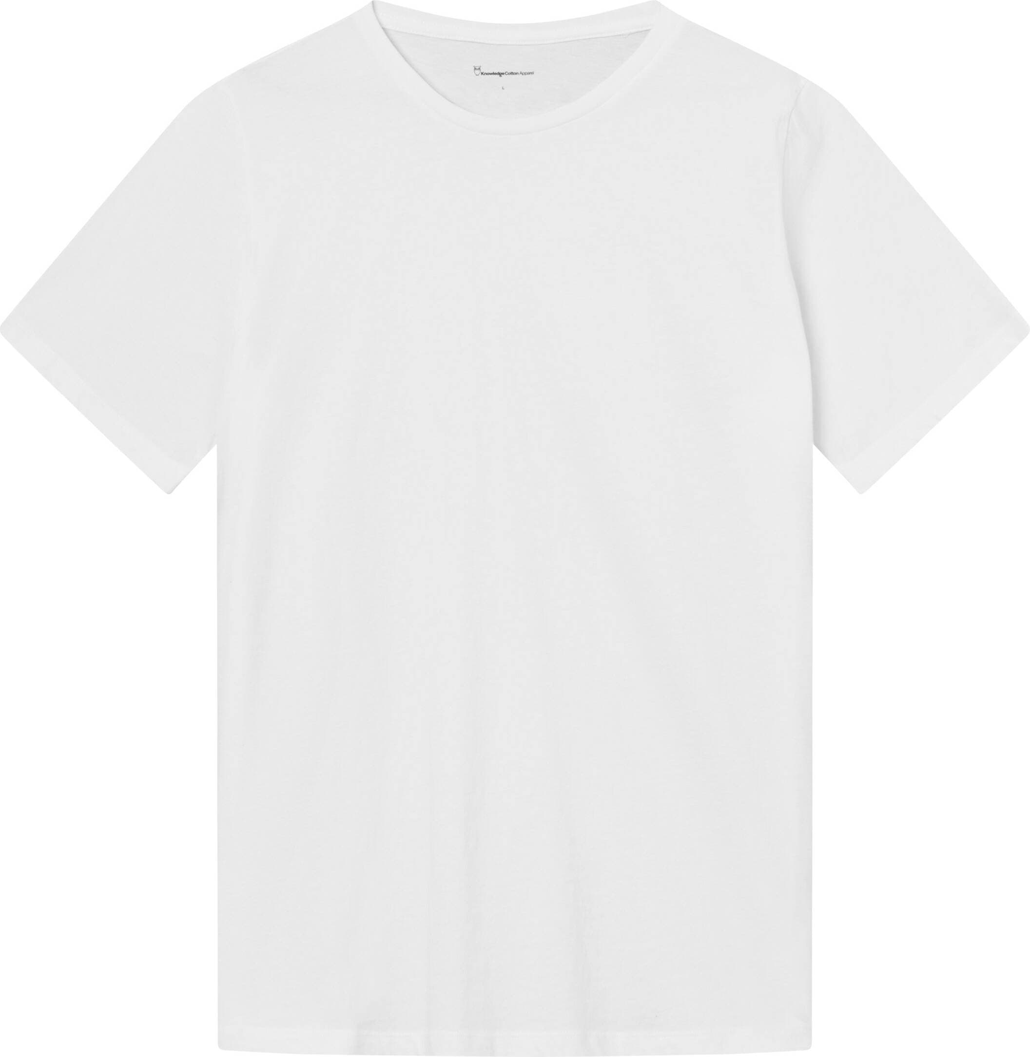 Knowledge Cotton Apparel Basic tee Gots/vegan Herr Kortärmade