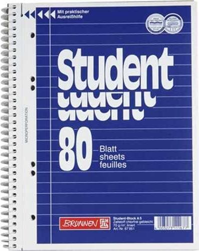 OKI Spiral Notebook 80 Sheets