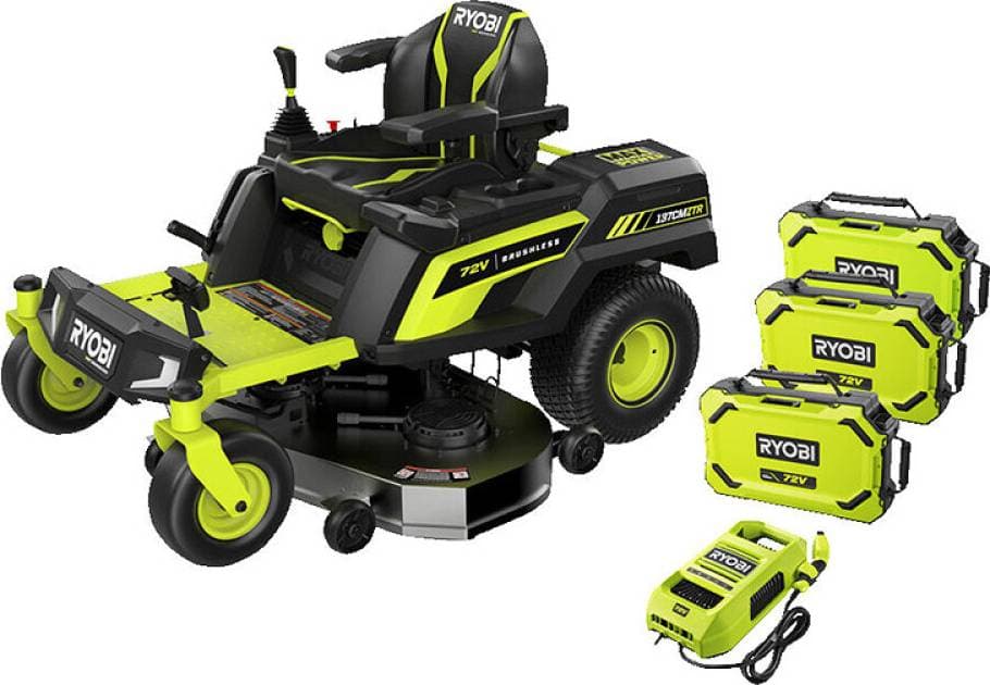Ryobi Åkgräsklippare Ry72Ztrx137-310 72V