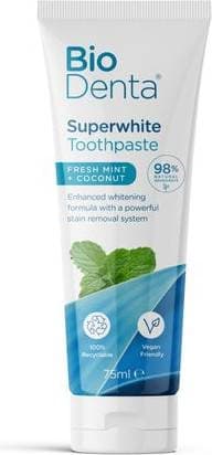 BeconfiDent Superwhite Toothpaste Coconut + Fresh Mint Tandkräm Vitare