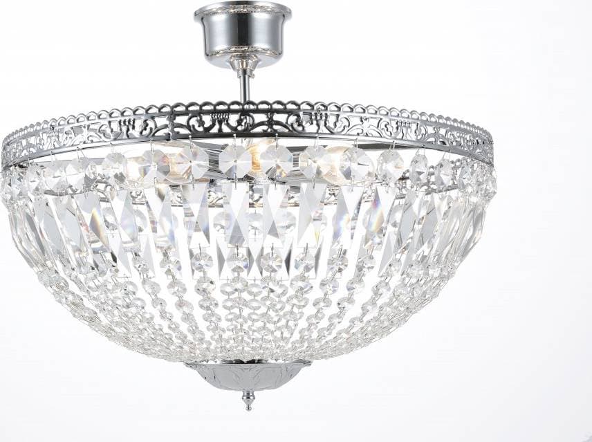 Norrsken Design Classic Antique Brass/Chrome Takplafond ∅ 56cm