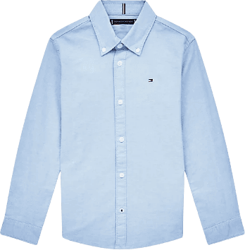 Tommy Hilfiger Stretch Oxford Cotton Shirt - Calm Blue (KB0KB06964)