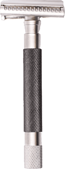 Parker Semi-Slant DE Safety Razor Graphite