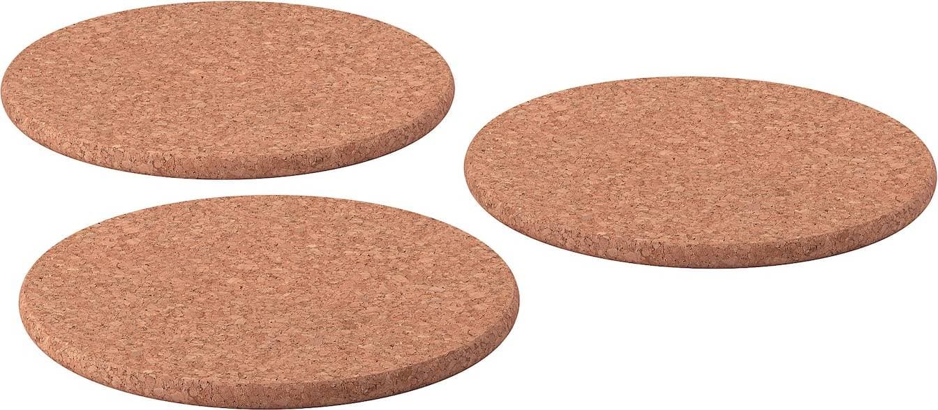 IKEA Heat Grytunderlägg 19cm 3st