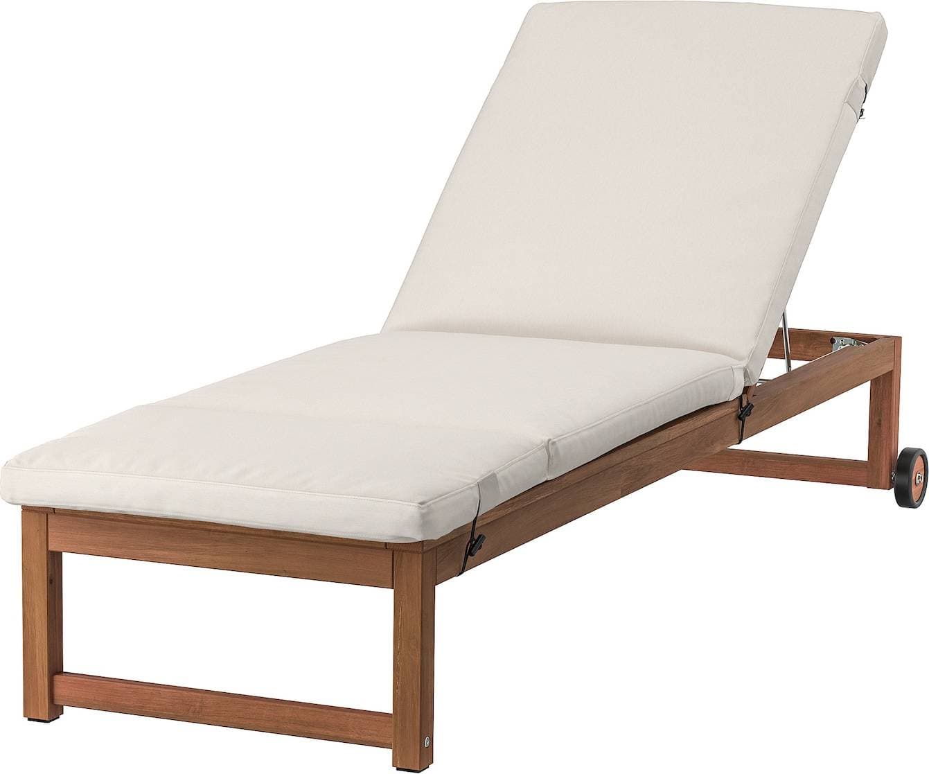 IKEA NÄMMARÖ Solsäng, utomhus ljusbrunlaserad/Frösön/Duvholmen