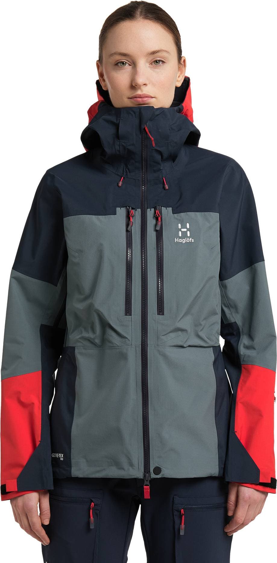 Haglöfs Spitz GTX Pro Jacket Women Steel Blue/Tarn Blue