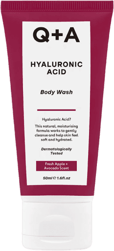 Q+A Hyaluronic Acid Body Wash 50ml