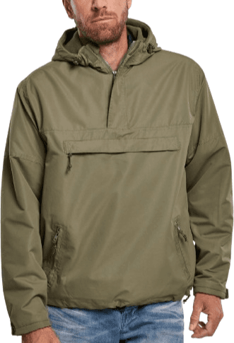 Brandit Windbreaker Anorak - Olive Green