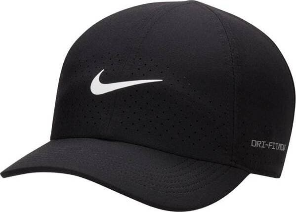 Nike Dri-FIT ADV Club Unstructured Tennis Cap - Black/White