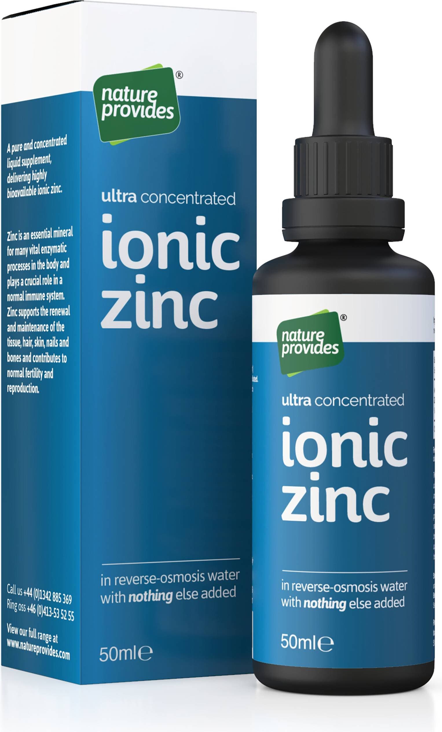 Nature Provides Ultrakoncentrerad Jonisk Zinksulfat 50 ml