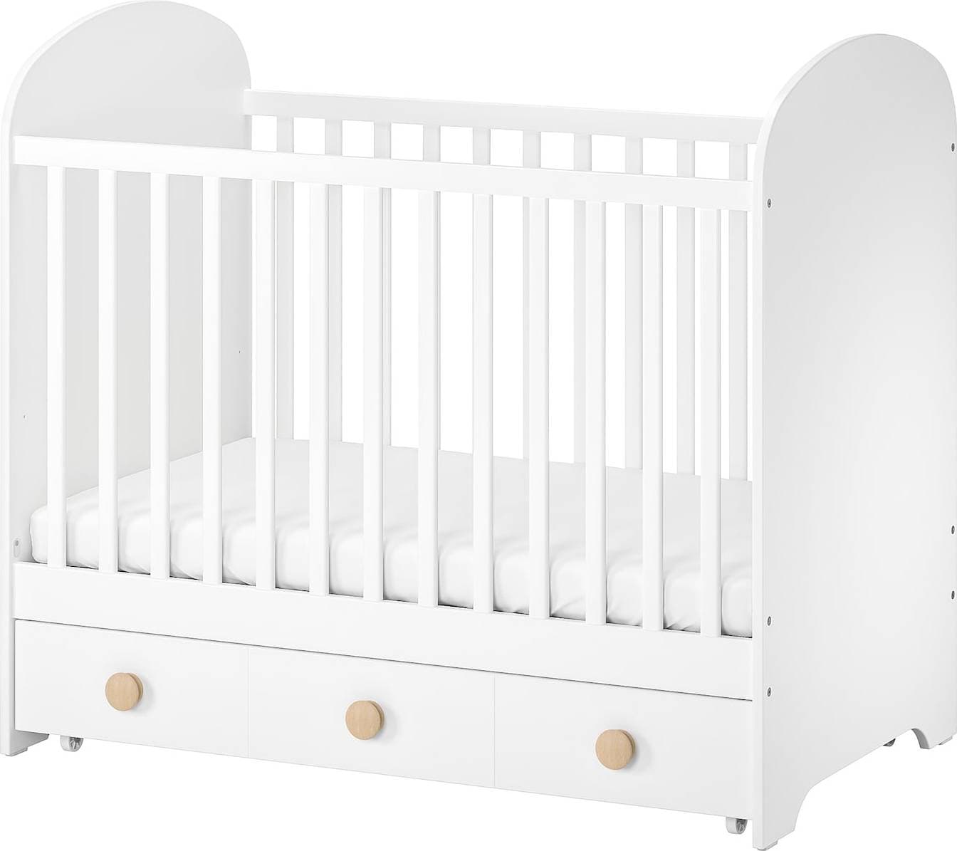 IKEA Gonatt Spjälsäng med Låda 66x123cm
