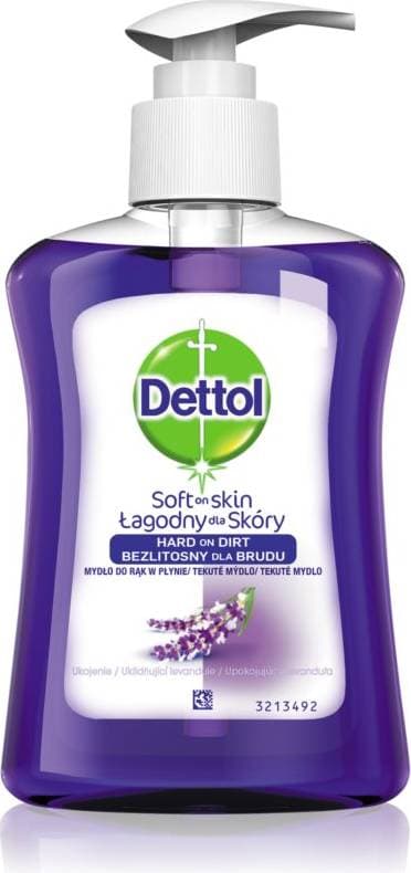 Dettol Soft on Skin Lavender Handtvål 250 ml 250ml 6-pack