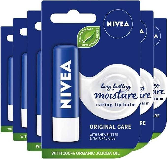Nivea Original Care Lippenbalsem 6 x 5.5 ml