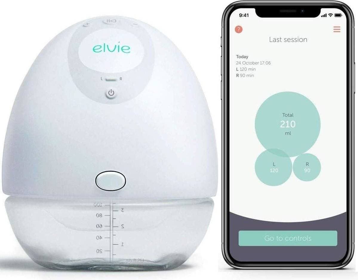 Elvie Silent Wearable Electric Breast Pump Single