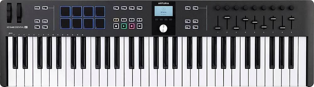 Arturia Keylab Essential 61 MK3 Black