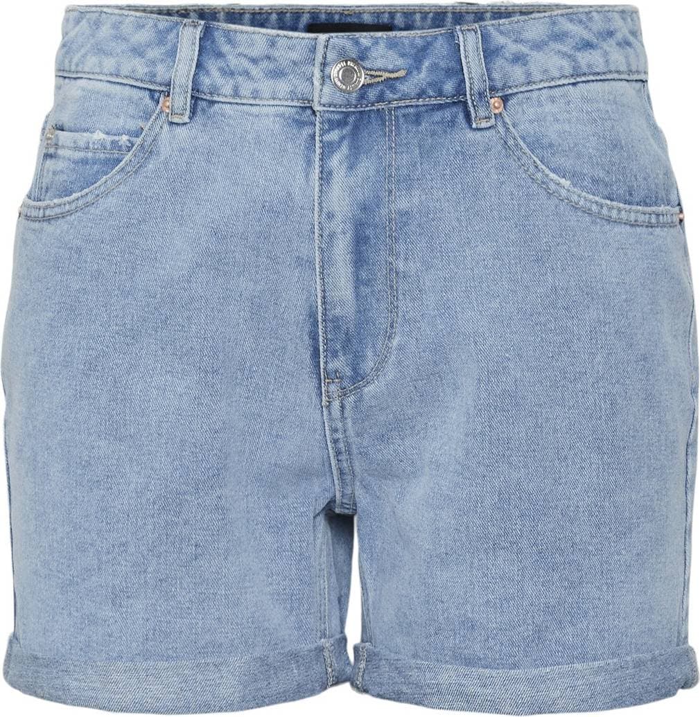 Vero Moda Women's Zuri Loose Denim Shorts - Blue/Light Blue Denim