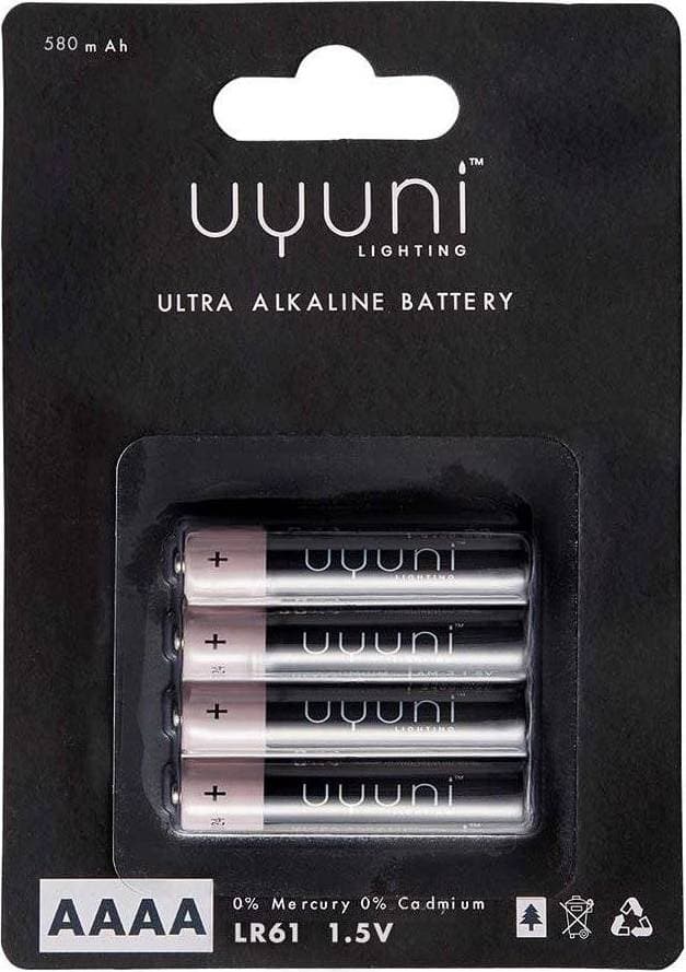 Uyuni Alkaline AAAA 600mAh 4-pack