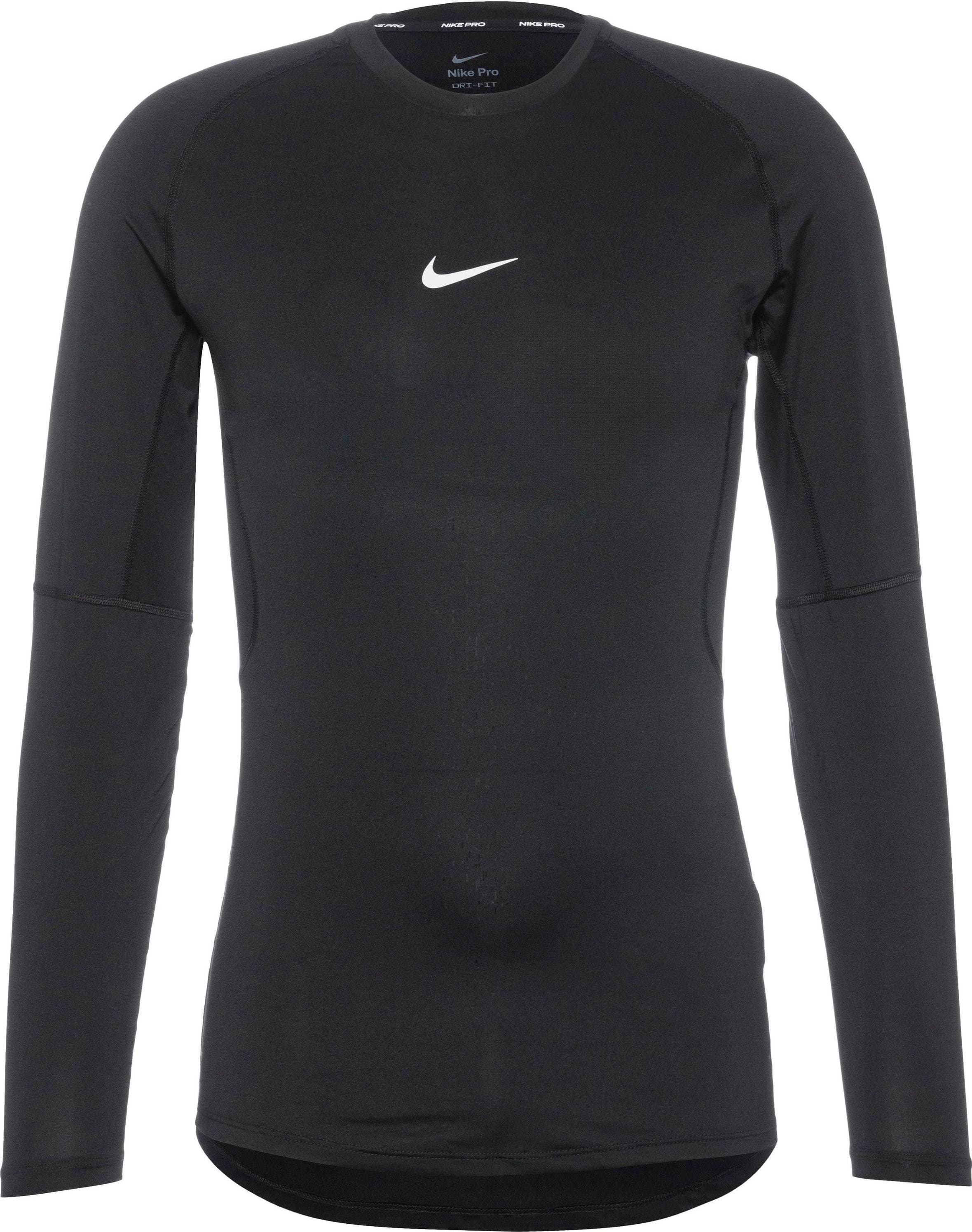 Nike Pro Men's Dri-FIT Training Shirt - Black/White