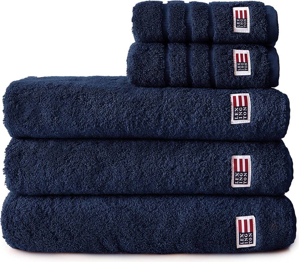 Lexington Original Navy Blue Badlakan Blå (150x100cm)