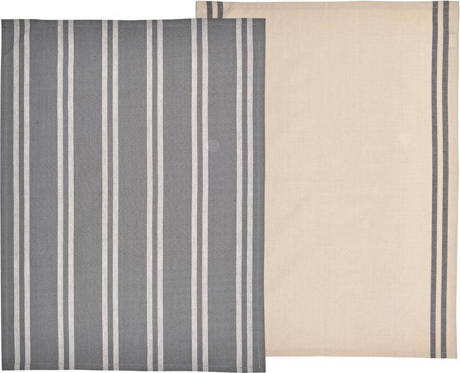 Södahl Soft Tools Kökshandduk Beige, Grå (70x50cm)