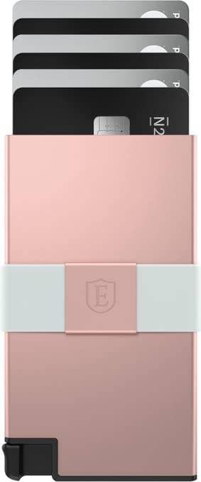 Ekster Aluminium RFID Korthållare Med Pop Up - Roséguld