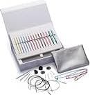 Knitpro Deluxe presentset, Zing Utbytbara rundstickade nålar, 3.50-8.00mm med tillbehör