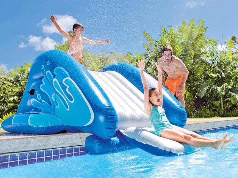 Intex Uppblåsbar Vattenrutschkana Kool Splash