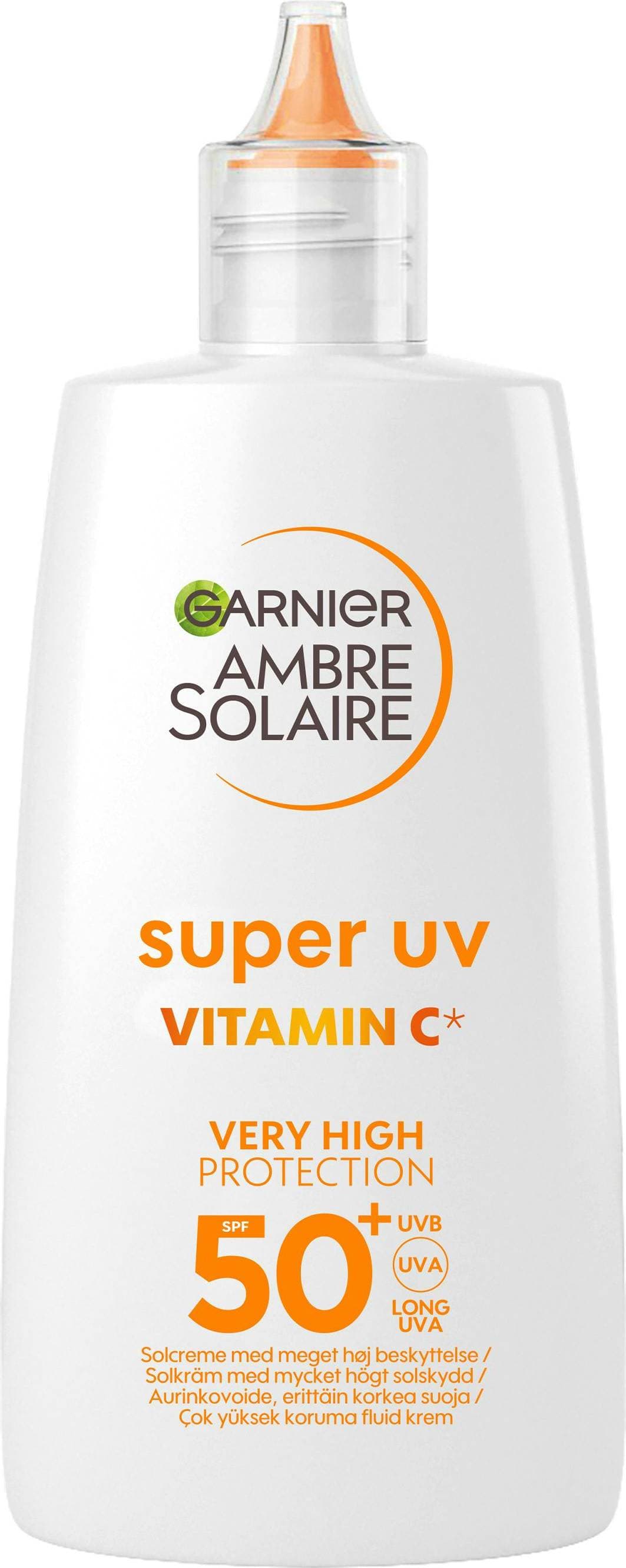 Garnier Ambre Solaire Super UV Vitamin C Very High Protection SPF50+ 40ml
