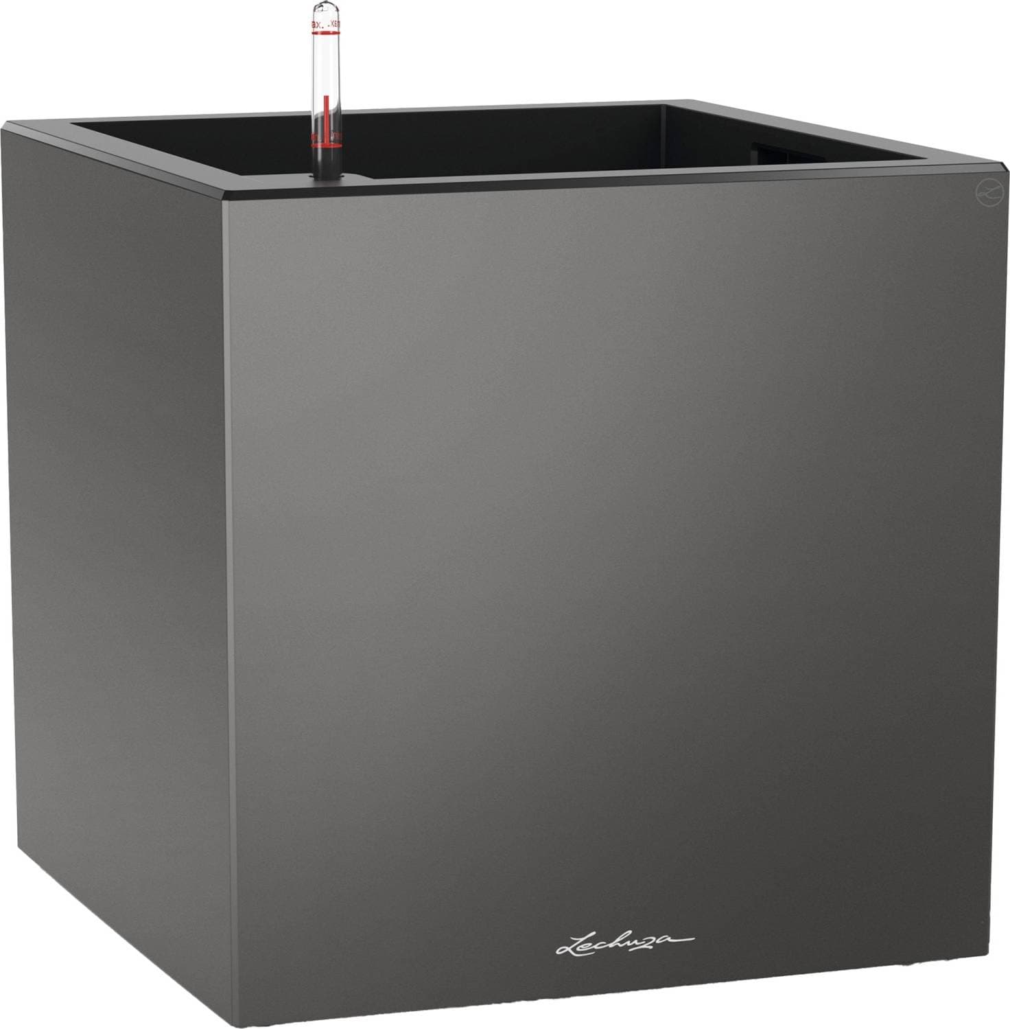 Lechuza Självvattnande Kruka Canto Premium Low skiffergrå ∅40cm