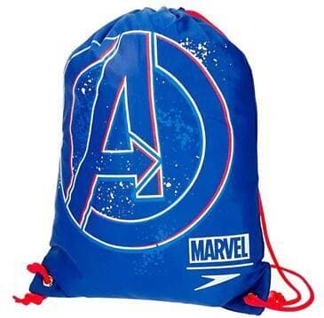 Speedo Children's Unisex Marvel Avengers 12L Blue Junior Wet Kit Swimming Bag