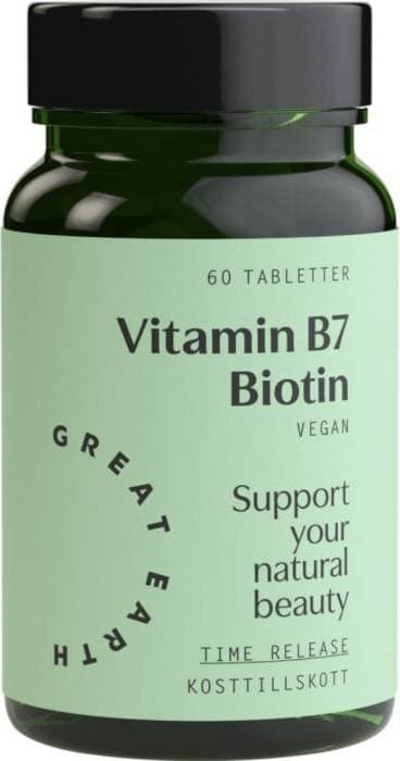 Great Earth Vitamin B7 Biotin 1000µg 60 st