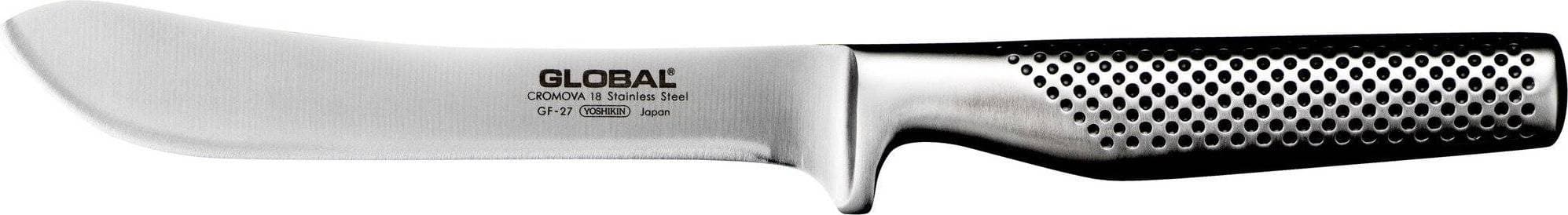 Global Classic Forged GF-27 Brödkniv, Slaktarkniv 16 cm