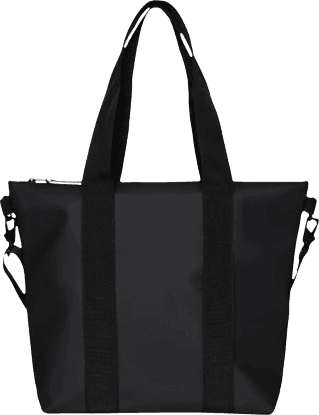 Rains Mini Tote Bag - Black