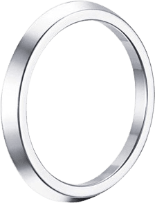 Efva Attling Paramour Thin Ring - White Gold