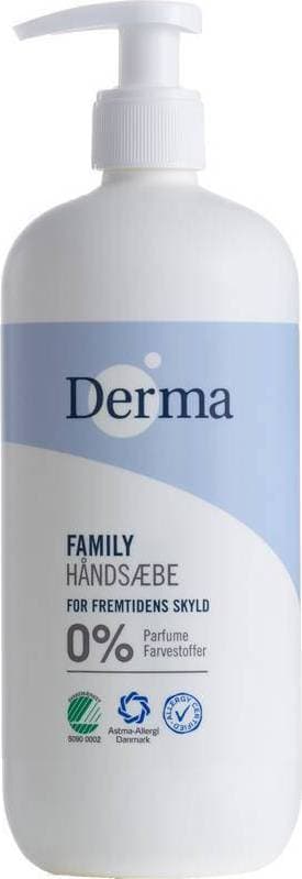 Derma Family Håndsæbe 500ml