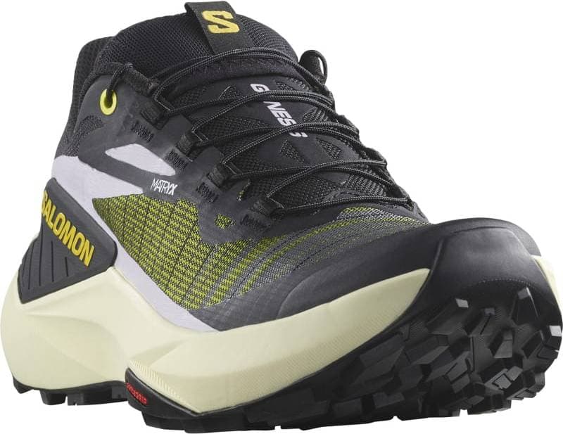 Salomon Women's Genesis, 2/3, Black/Sulphur Spring/Orchid Petal