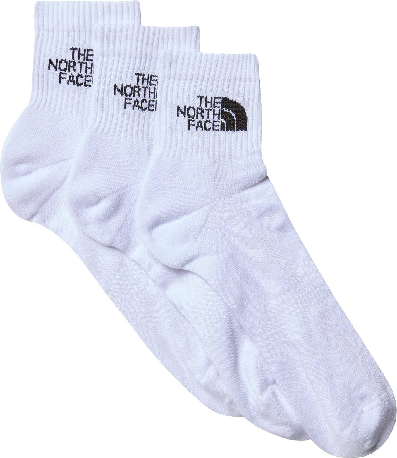 The North Face 3-Pack Strumpor, White