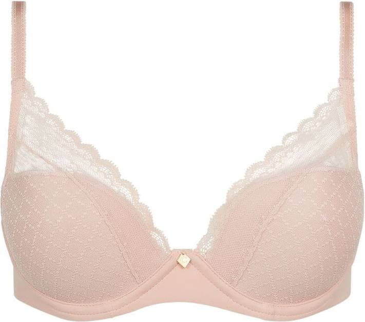 Chantelle Norah Chic Plunge T-Shirt Bra - Nude Rose
