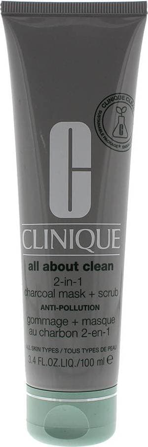 Clinique All About Clean Charcoal Mask + Scrub 100ml