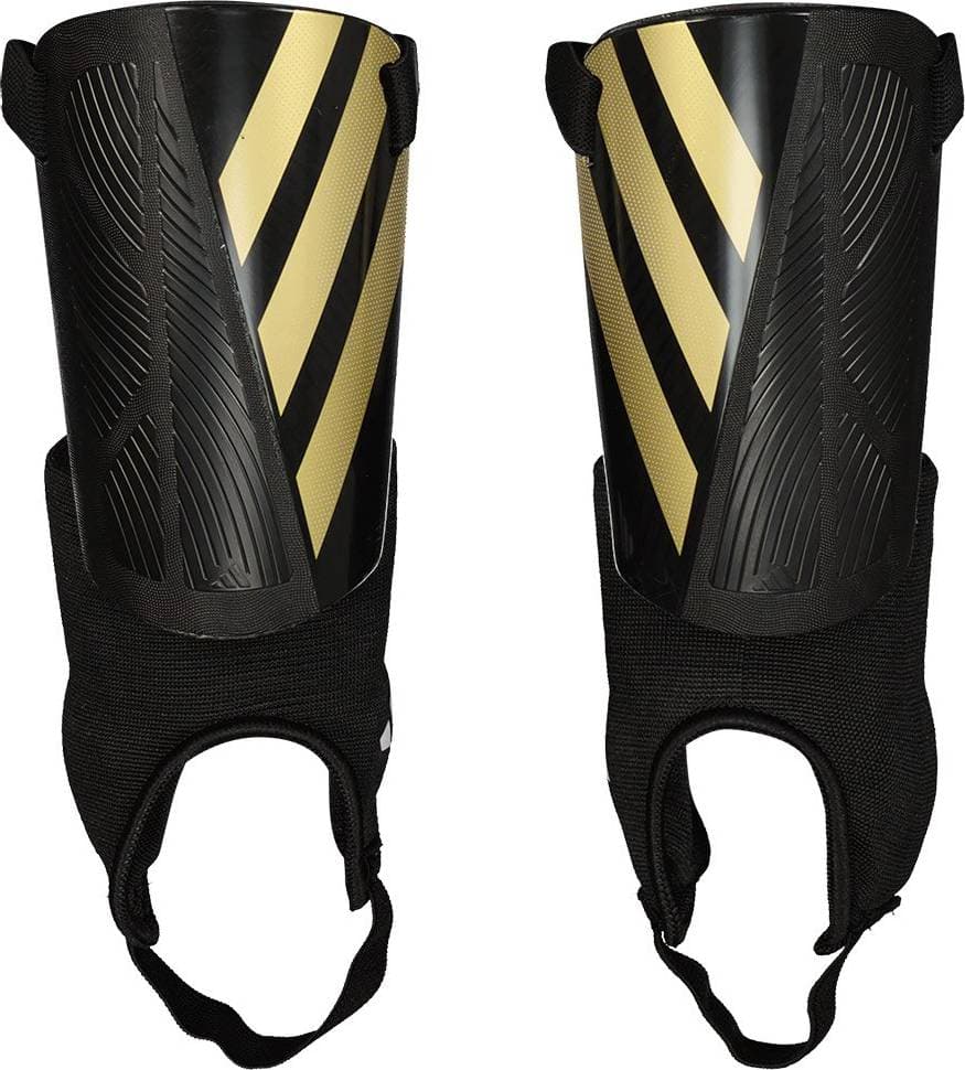 adidas Tiro Match Shin Guards - Black/Gold Metallic/White