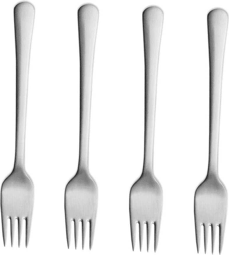 Georg Jensen Copenhagen Matt Tårtgaffel 16.2cm 4st