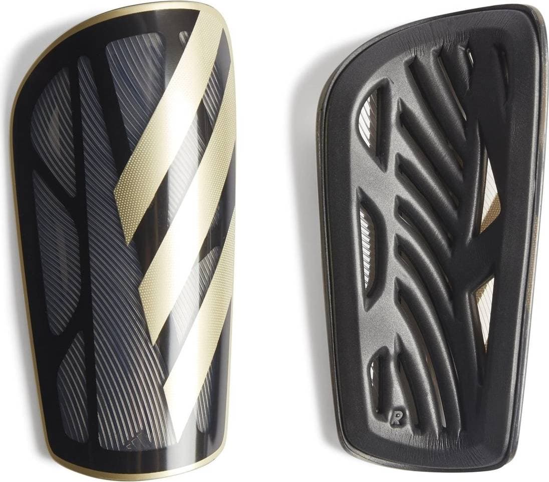 adidas Tiro League Shin Guards - Black/Gold Metallic/ White