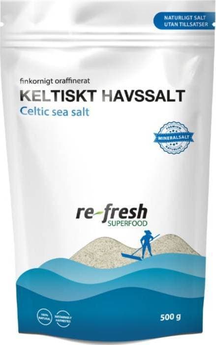 re-fresh Superfood Keltiskt havssalt 500g 1pack