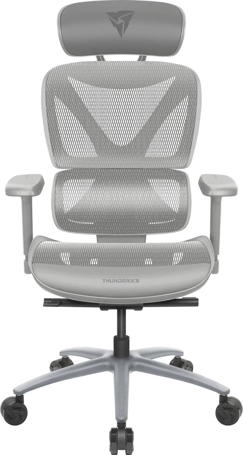 ThunderX3 XTC-Mesh Gaming Chair - Mesh Grey