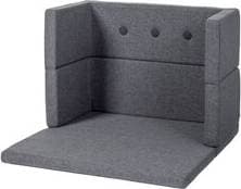 by KlipKlap Kk Play Fold Square Blue Grey 90x90 x 30 cm